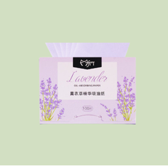 Giấy thấm dầu da mặt chiết xuất nước hoa giúp làm sạch bòng dầu 100 miếng/hộp