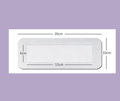 Băng dán cá nhân bản to thoáng khí có gạc vô khuẩn, bảo vệ vết thương hiệu quả đóng gói từng miếng nhiều size