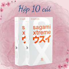 Bao cao su siêu mỏng Xtreme tăng cảm giác chân thật, chất lượng cao cấp từ Nhật Bản, bcs Sagami bảo đảm an toàn giá rẻ