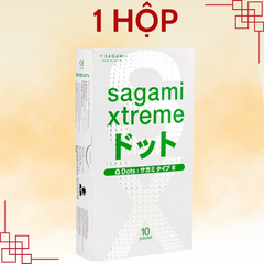 Bao cao su có gai siêu mỏng Sagami White Box tăng cảm giác chân thật, chất lượng cao cấp từ Nhật Bản bảo đảm an toàn giá rẻ
