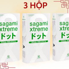 Bao cao su có gai siêu mỏng Sagami White Box tăng cảm giác chân thật, chất lượng cao cấp từ Nhật Bản bảo đảm an toàn giá rẻ