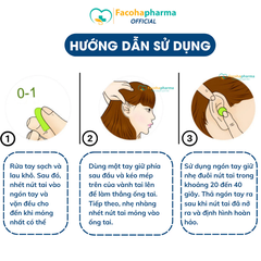 Nút bịt tai chống ồn chất liệu silicon giúp ngủ ngon giấc, bảo vệ tai