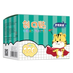 Băng cá nhân hình tròn thiết kế dễ thương, đẹp mắt giúp trẻ em không nỡ tháo ra