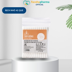 Tăm bông Cotton Buds Bông Bạch Tuyết dùng vệ sinh tai, chăm sóc vết thương