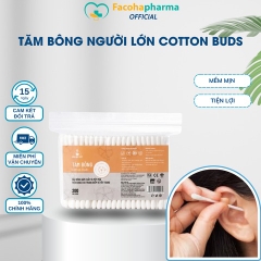Tăm bông Cotton Buds Bông Bạch Tuyết dùng vệ sinh tai, chăm sóc vết thương