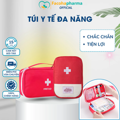 Túi đựng y tế vải oxford bền bỉ, nhiều ngăn, tiện lợi, gọn nhẹ