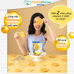 DHC Viên uống vitamin C gói 90 ngày