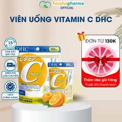 DHC Viên uống vitamin C gói 90 ngày