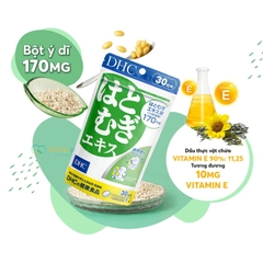 Viên uống hỗ trợ sáng da DHC Nhật Bản giúp đem lại làn da đều màu (30 viên/gói)