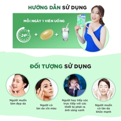 Viên uống hỗ trợ sáng da DHC Nhật Bản giúp đem lại làn da đều màu (30 viên/gói)