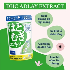 Viên uống hỗ trợ sáng da DHC Nhật Bản giúp đem lại làn da đều màu (30 viên/gói)