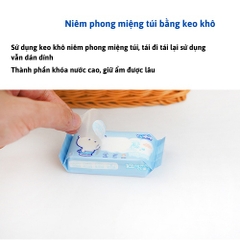 Khăn giấy ướt mini bỏ túi tiện lợi, nhỏ gọn giúp duy trì vệ sinh cá nhân mọi lúc