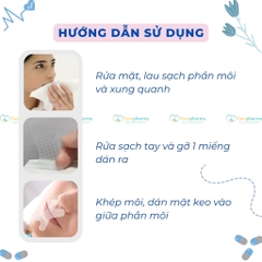 Miếng dán miệng khi ngủ hình chữ X chống ngủ ngáy, độ dính cao, không mùi