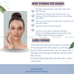 Collagen queen beauty serum 30++ dưỡng chất vitamin c collagen nhau thai cừu giảm thiểu nếp nhăn và lão hóa