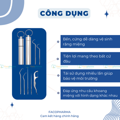 Dụng cụ lấy cao răng bằng tay tại nhà giúp tự làm sạch răng miệng dễ dàng