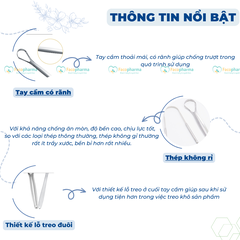 Bộ dụng cụ cạo lưỡi giúp loại bỏ vi khuẩn, mãng bám và hơi thở khó chịu