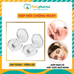Kẹp mũi chống ngáy ngủ silicon có nam châm mang lại giấc ngủ sâu