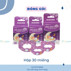 Miếng dán miệng khi ngủ giúp giảm tiếng ngáy, cải thiện chất lượng giấc ngủ