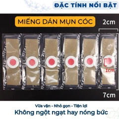 Miếng dán mụn cóc lành tính giúp loại bỏ, ngăn chặn mụn cóc (6 miếng)