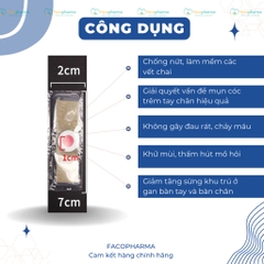 Miếng dán mụn cóc lành tính giúp loại bỏ, ngăn chặn mụn cóc (6 miếng)