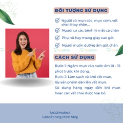 Miếng dán mụn cóc lành tính giúp loại bỏ, ngăn chặn mụn cóc (6 miếng)