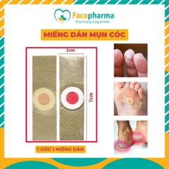 Miếng dán mụn cóc lành tính giúp loại bỏ, ngăn chặn mụn cóc (6 miếng)