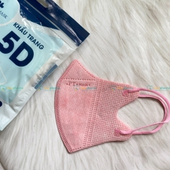 Khẩu trang 5D PT màu đen, trắng, hồng, xanh, xám hàng chính hãng