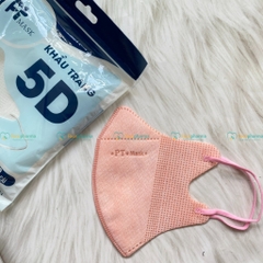 Khẩu trang 5D PT màu đen, trắng, hồng, xanh, xám hàng chính hãng