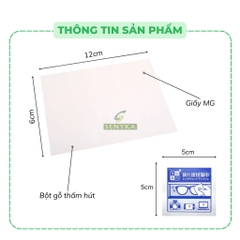 Giấy lau kính mini hộp 100 miếng CN036