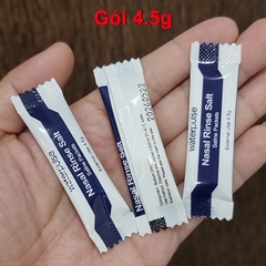 Bình rửa mũi Waterpulse bình xịt rửa mũi giúp làm sạch khoang mũi loại bỏ bụi bẩn phấn hoa CN065 - Bịch muối rửa mũi Bạc hà 300ml/07