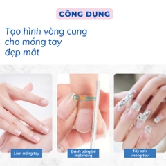 Cây dũa móng tay nhám 2 mặt nhỏ gọn tiện lợi dễ dàng bỏ túi - Dũa dài - CN050.02