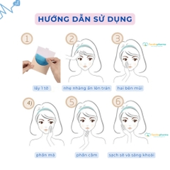 Giấy thấm dầu da gói 50 tờ CN051.00
