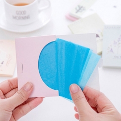 Giấy thấm dầu da gói 50 tờ CN051.00