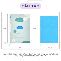 Giấy thấm dầu da gói 50 tờ CN051.00