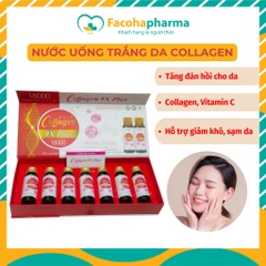 Nước uống trắng da Collagen 9X Plus 16000 cung cấp vitamin C nhau thai cừu giúp sáng da chống lão hóa mất ngủ chai 50ml