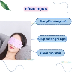 Mặt nạ mắt nóng giúp thư giãn cho mắt, giảm quần thâm hộp 5 cái