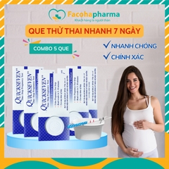 Que thử thai quickstick 2 vạch chính xác phát hiện thai sớm từ 7-10 ngày