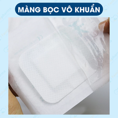 Băng dán cá nhân bản to thoáng khí có gạc vô khuẩn, bảo vệ vết thương hiệu quả đóng gói từng miếng nhiều size