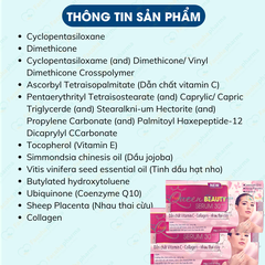 Collagen queen beauty serum 30++ dưỡng chất vitamin c collagen nhau thai cừu giảm thiểu nếp nhăn và lão hóa