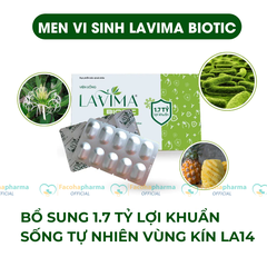 Combo sản phẩm phụ khoa Lavima liệu trình 1 tháng ngăn ngừa viêm nhiễm nấm ngứa vùng kín