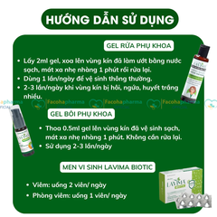 Combo sản phẩm phụ khoa Lavima liệu trình 1 tháng ngăn ngừa viêm nhiễm nấm ngứa vùng kín