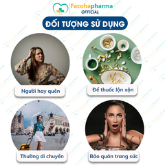 Hộp đựng thuốc chia ngăn 7 ngày mini dáng tròn hình trái cây dễ thương nhỏ gọn tiện lợi