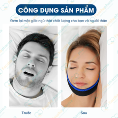 Đai chống ngáy giúp giảm tình trạng khô miệng sau khi ngủ dậy và chống ngáy ngủ hiệu quả