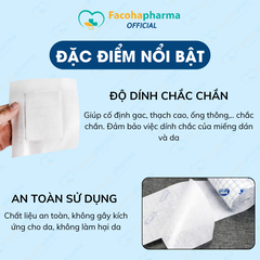 Cuộn băng dán bảo vệ vết thương cho gia đình thoáng khí chống dị ứng đầy đủ mọi kích cỡ