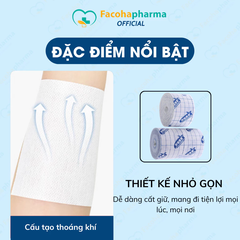 Cuộn băng dán bảo vệ vết thương cho gia đình thoáng khí chống dị ứng đầy đủ mọi kích cỡ