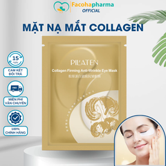 Mặt nạ mắt Collagen bộ 2 miếng dưỡng ẩm làm mờ nếp nhăn cải thiện thâm mắt cấp ẩm giảm bọng mắt