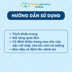 Khẩu trang y tế 3D mask An Tâm hộp 50 cái khẩu trang chống bụi mịn thoáng khí dành cho người lớn