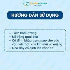 Khẩu trang y tế cho bé An Tâm chống bụi mịn kháng khuẩn hộp 50 tiết cute cho bé từ 5 - 12 tuổi