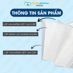 Khánh An Khẩu trang 6D Mask hộp 10 cái KA6DO - Màu trắng