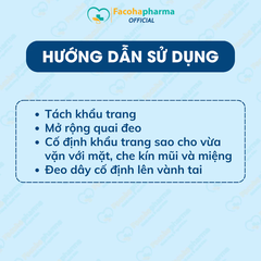 Khánh An Khẩu trang 6D Mask hộp 10 cái KA6DO - Màu trắng